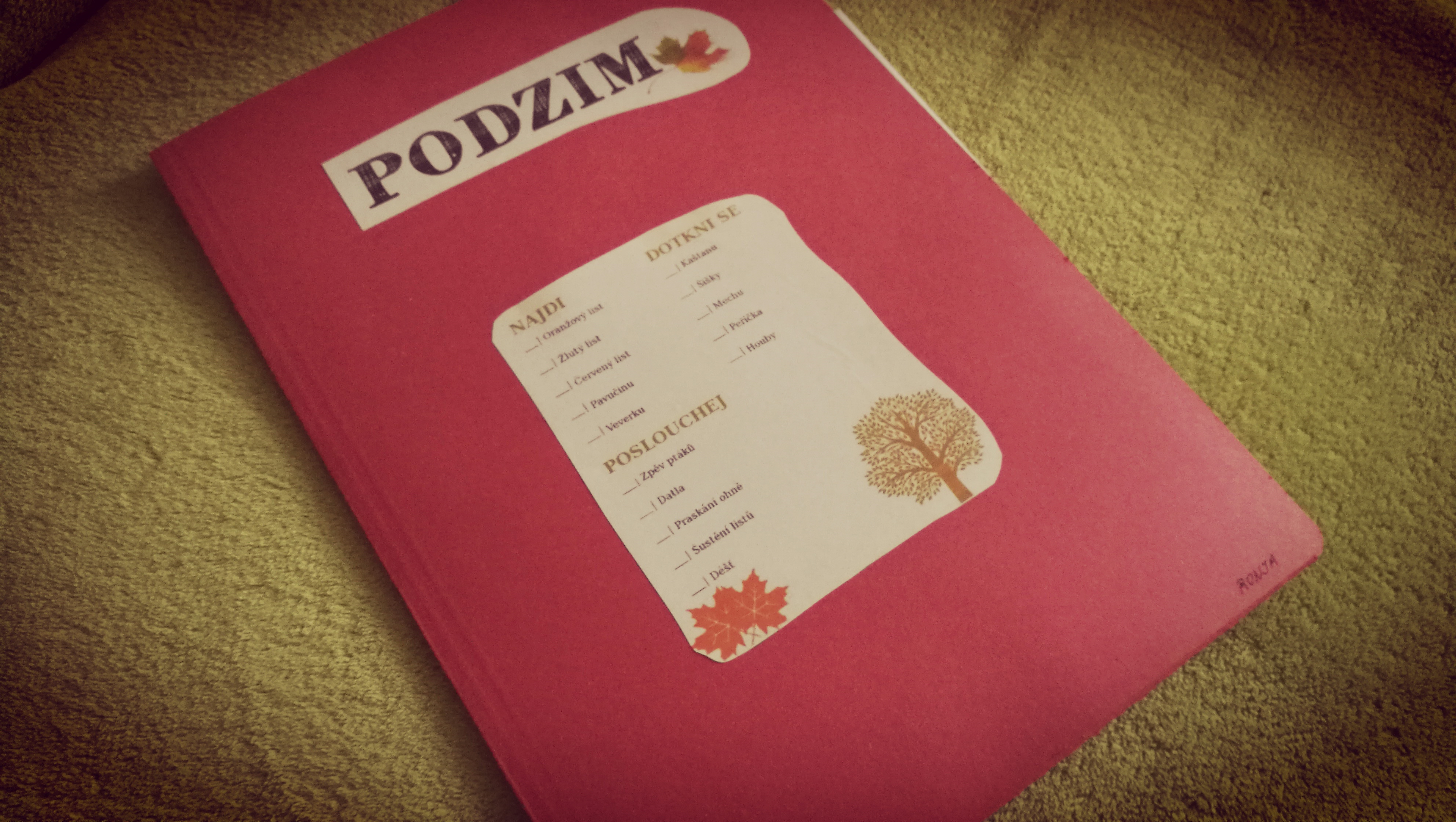 Lapbook Podzim